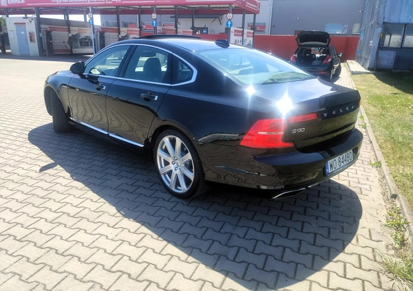 Volvo S90 cena 124900 przebieg: 119000, rok produkcji 2017 z Ostrołęka małe 562